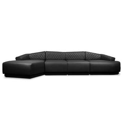 Italian design leather sofa set sofa for living room