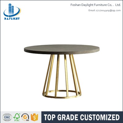 Modern Garden Round Dining Table