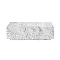 Italian modern living room furniture marble coffee table