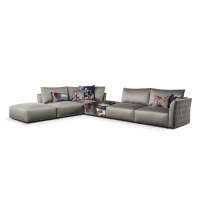 wholesale wooden modern fabric sofa sets