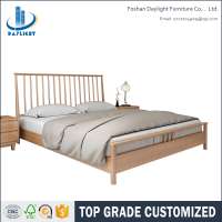 Home furniture double solid wood day bed designs